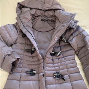 Hugo Boss Women's Down Puffer Jacket (Grey/Mauve)